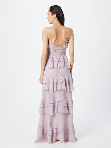 Robe de soirée True Decadence en violet