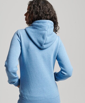 Superdry Sweatjacke in Blau