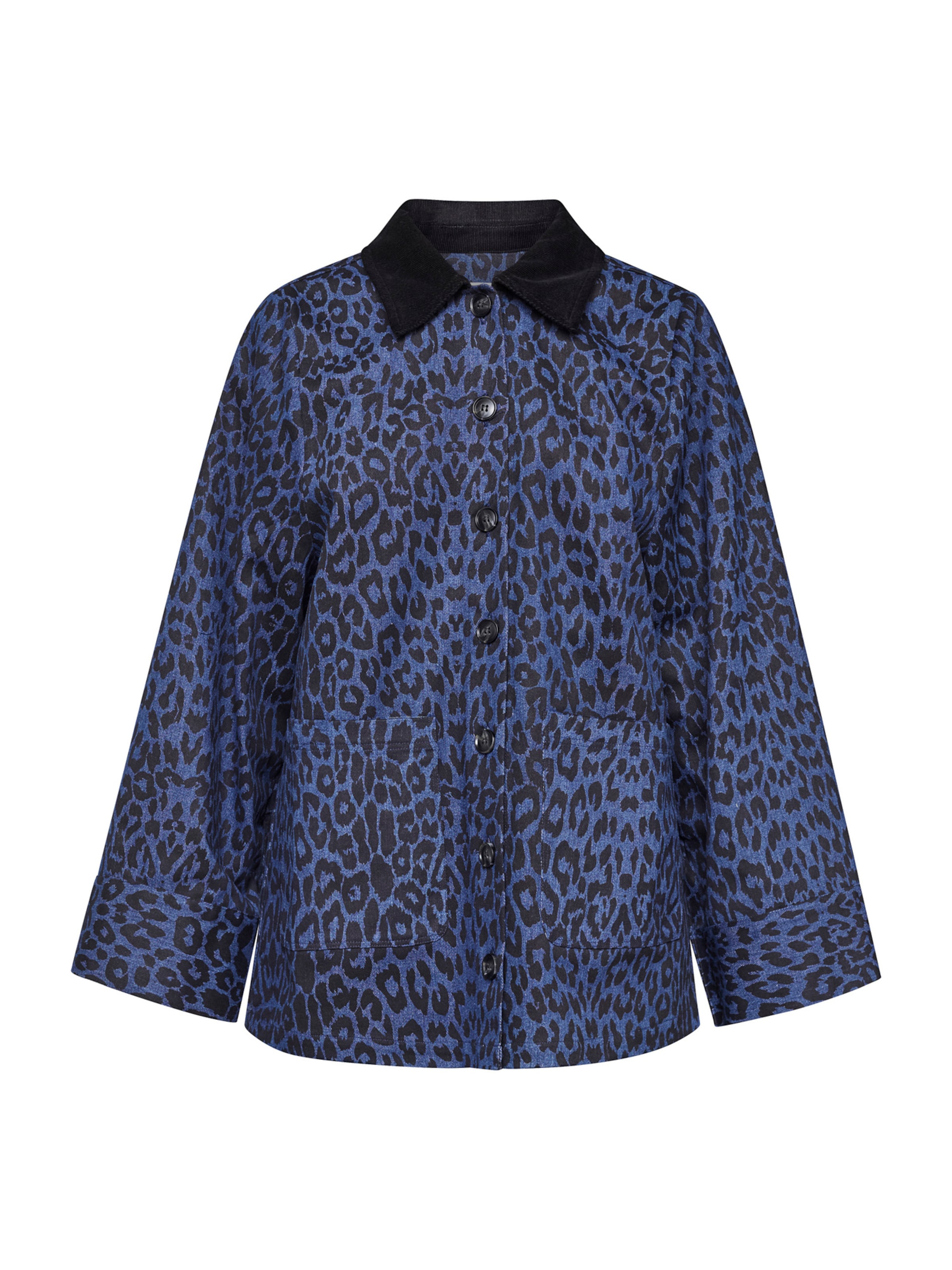 SISTERS POINT Prechodná bunda 'ESTIR-JA' - Modrá: predná strana