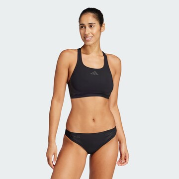 ADIDAS PERFORMANCE Bralette Sports bikini 'Lanelux' in Black: front