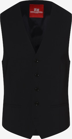 Finshley & Harding London Suit Vest 'Wesdon' in Blue: front