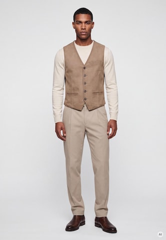 MILESTONE Bodywarmer 'MSRenzo' in Beige: voorkant