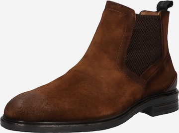 Pepe Jeans Chelsea Boots 'OREGON' in Brown: front