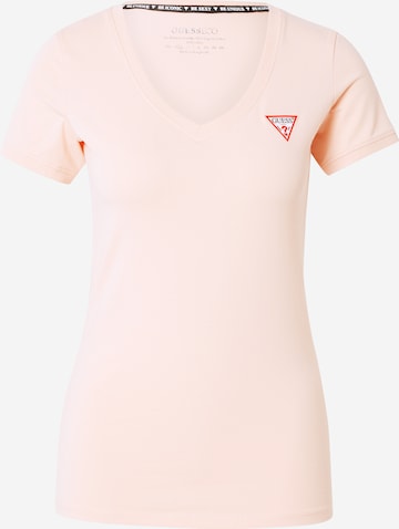 GUESS T-Shirt in Orange: Vorderseite