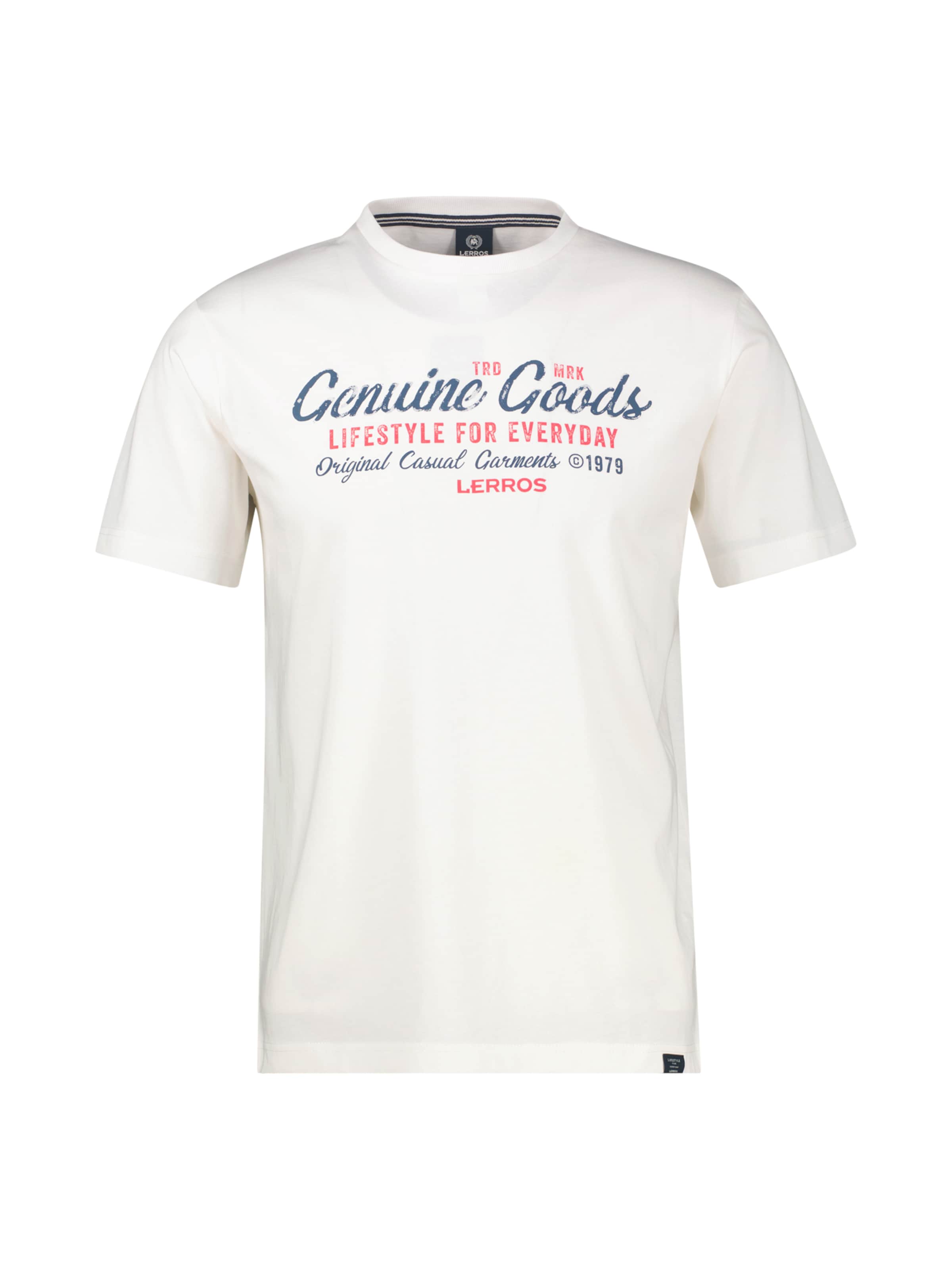 LERROS Shirt in Wit: voorkant