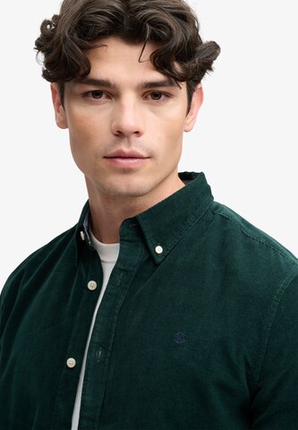 Coupe regular Chemise Superdry & Co en bleu