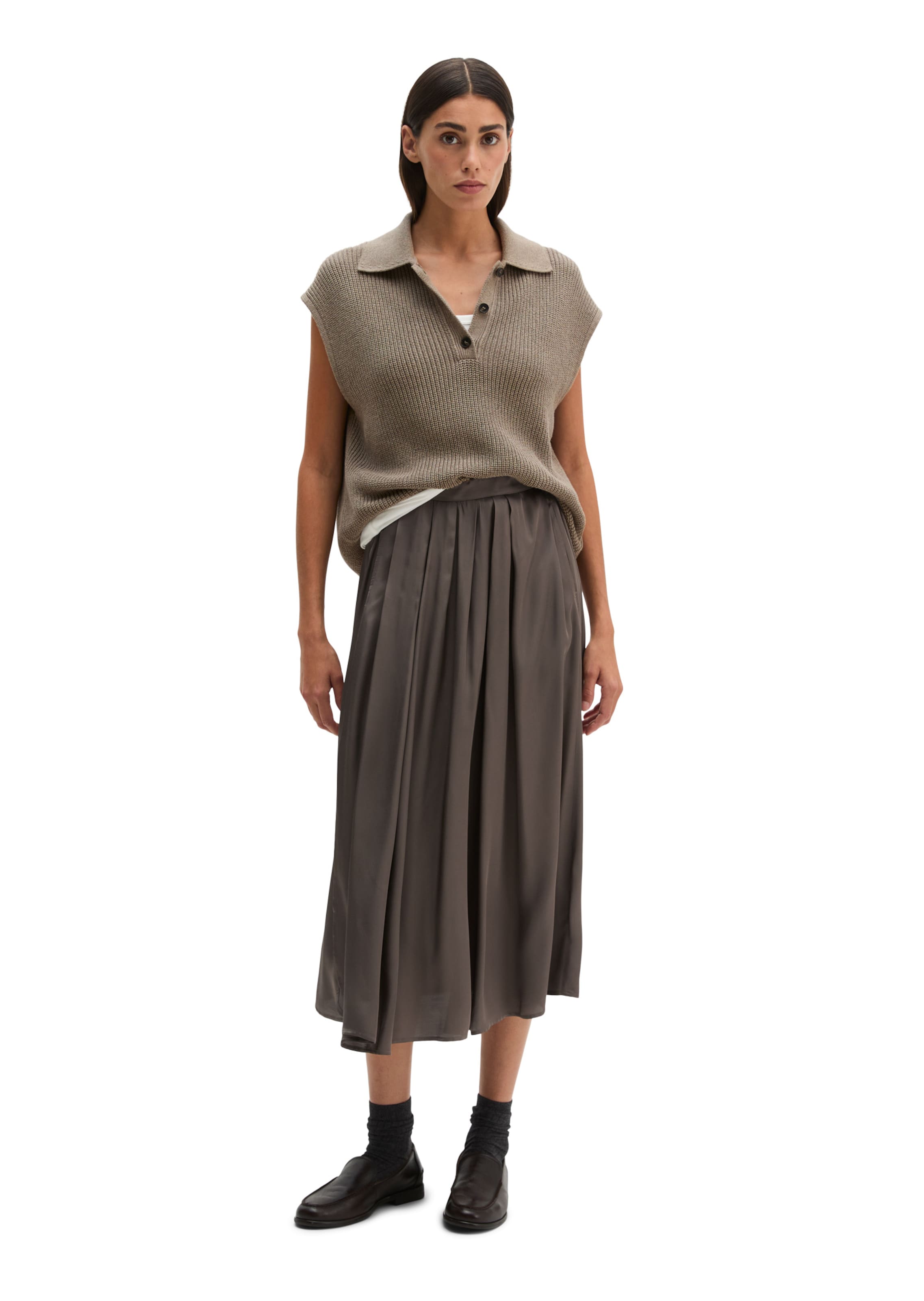 Marc O'Polo Skirt in Brown: front