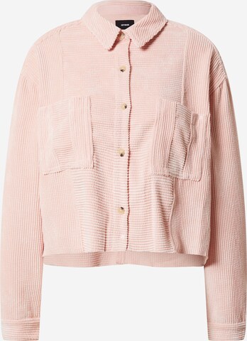 Veste mi-saison Cotton On en rose : devant