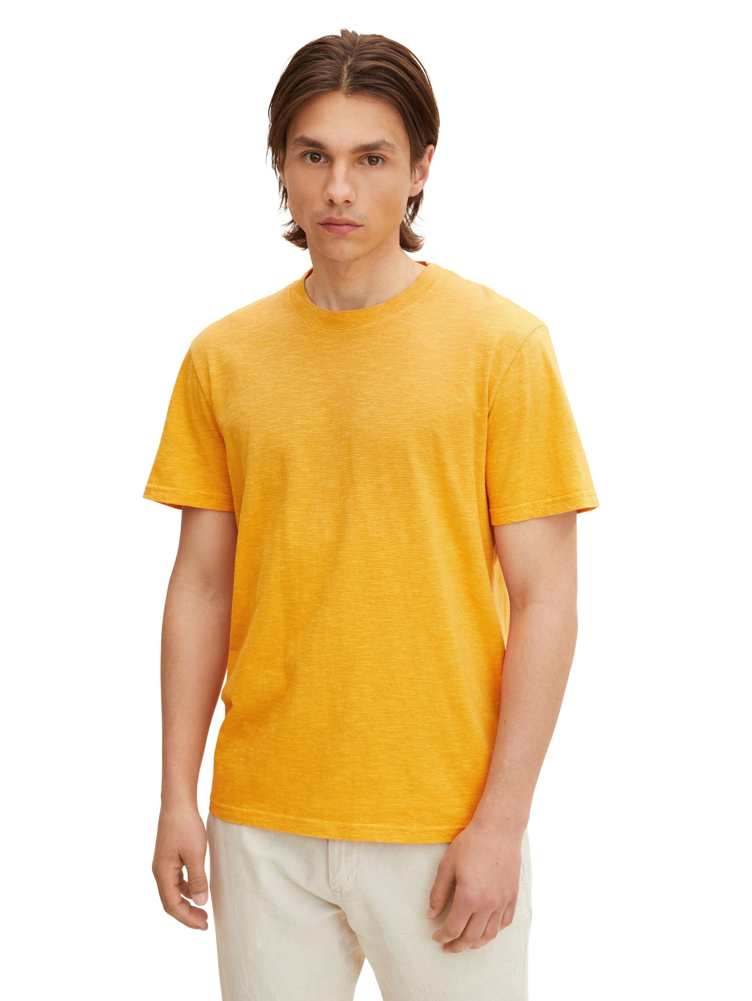 TOM TAILOR Shirt in Yellow: front