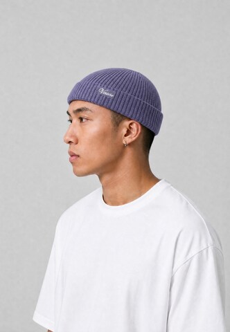 Vertere Berlin - Gorros 'Lumina' em roxo: lateral