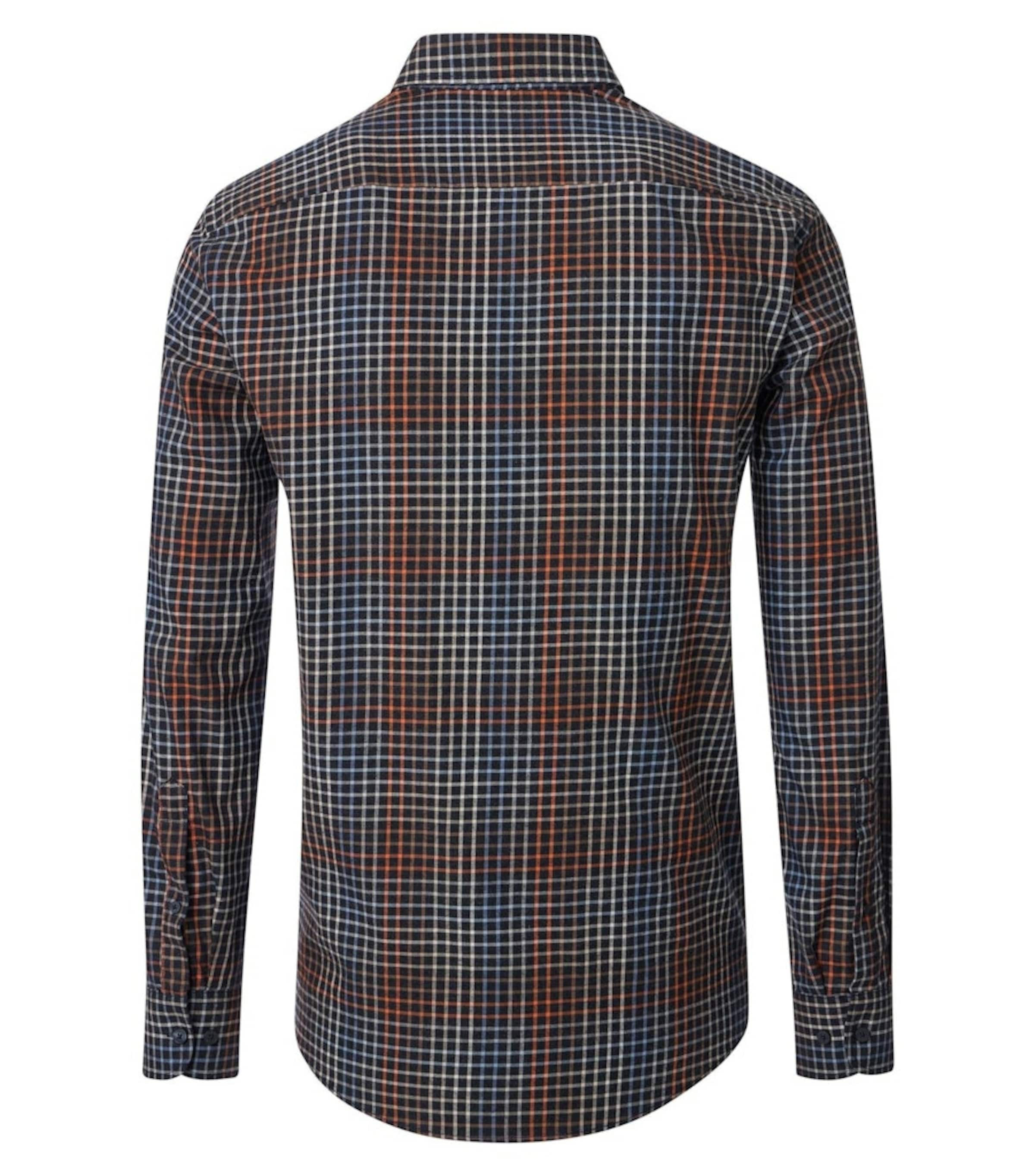 KATT Regular fit Overhemd in Zwart