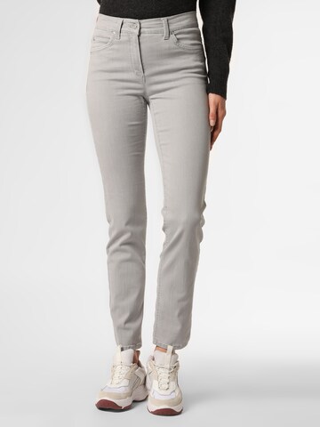 Anna Montana Slim fit Jeans 'Angelika' in Grey: front