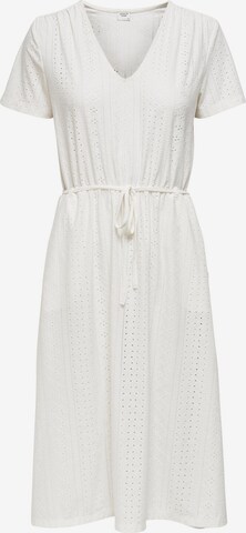 JDY Φόρεμα 'FATINKA' σε λευκό: μπροστά