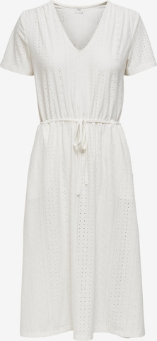 Robe 'FATINKA' JDY en blanc : devant