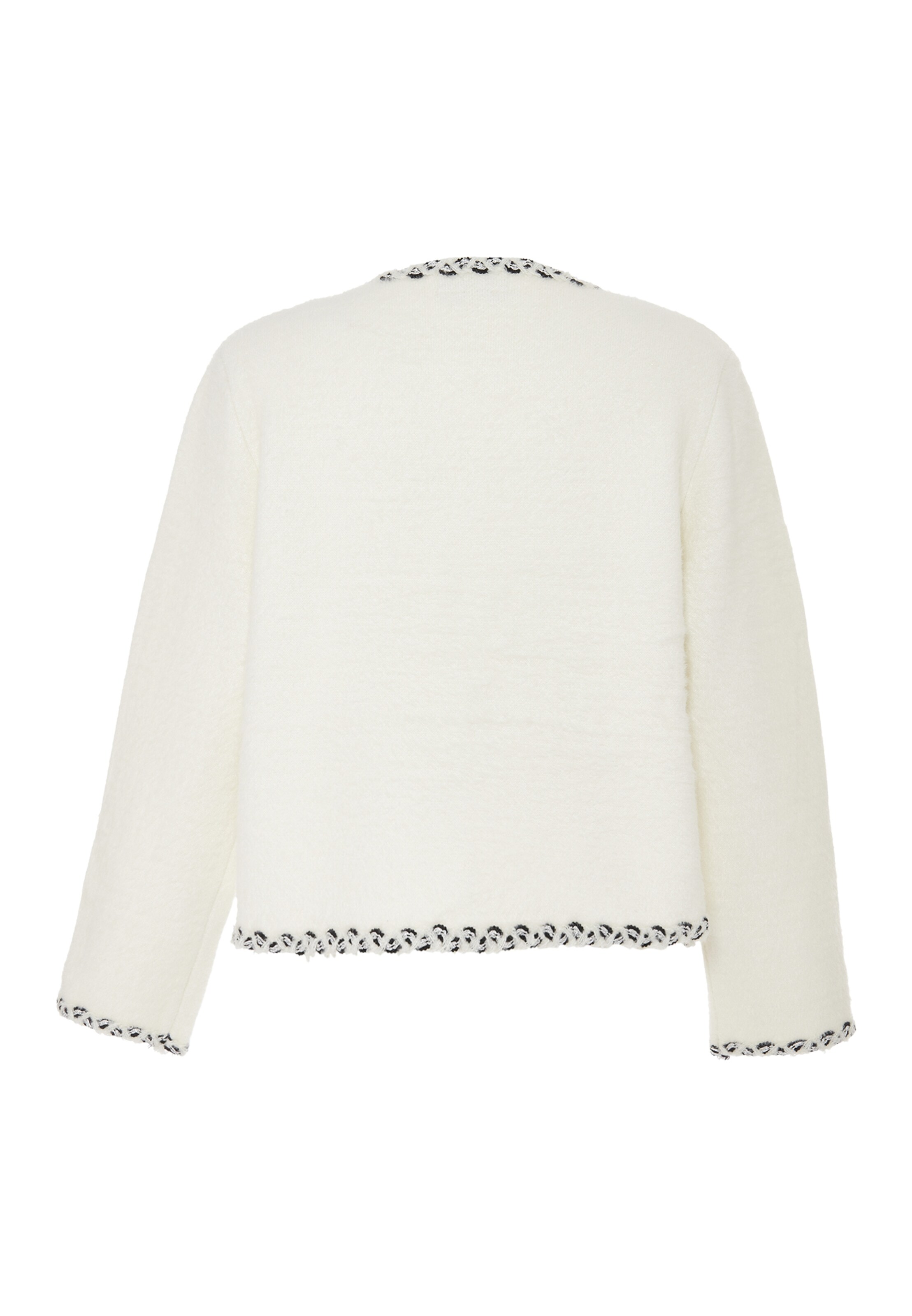 ZITHA Knit Cardigan in White