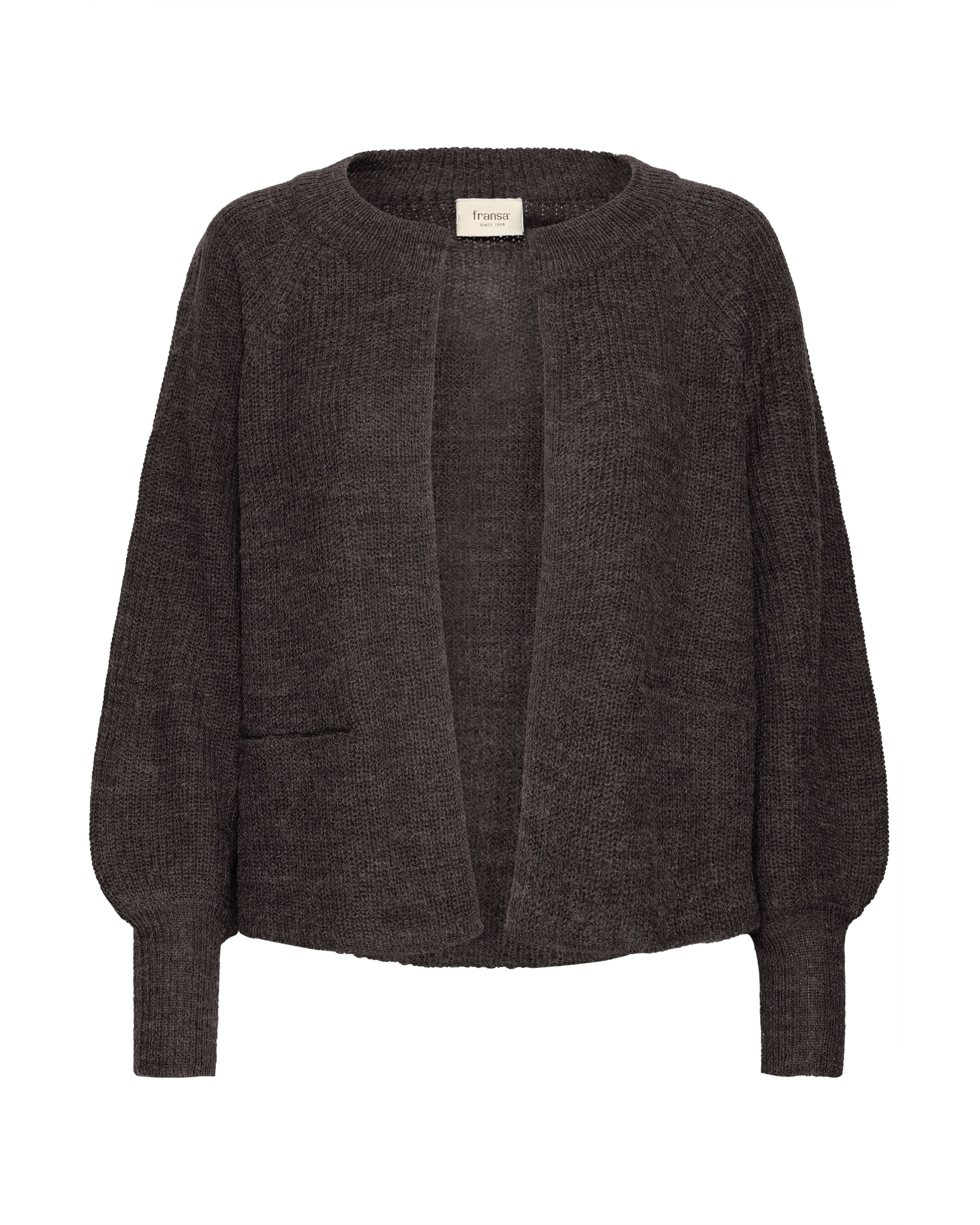 Cardigan 'FRERETTA CAR 4 ' Fransa en marron : devant