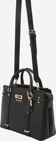 GUESS Handtasche 'Emilee' in Schwarz