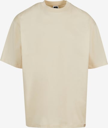 T-Shirt DEF en beige : devant