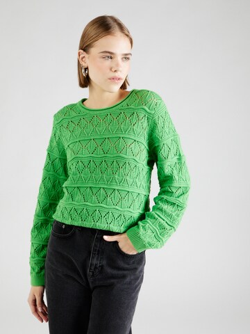 Pull-over OBJECT en vert : devant