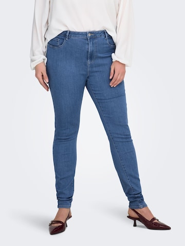 ONLY Carmakoma Skinny Jeans 'CARStorm' i blå: forside