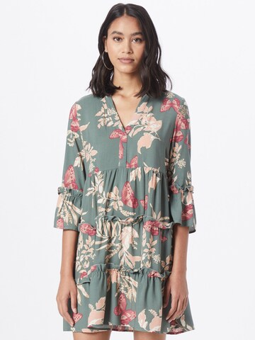 VERO MODA Jurk in Groen: voorkant