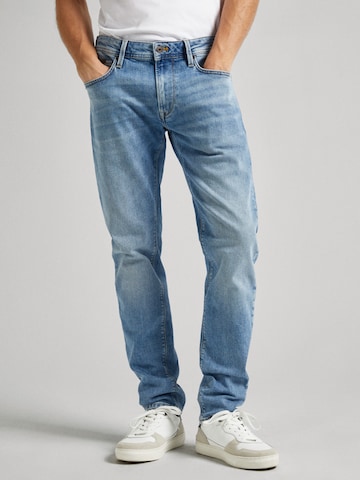 Pepe Jeans Tapered Jeans in Blue: front