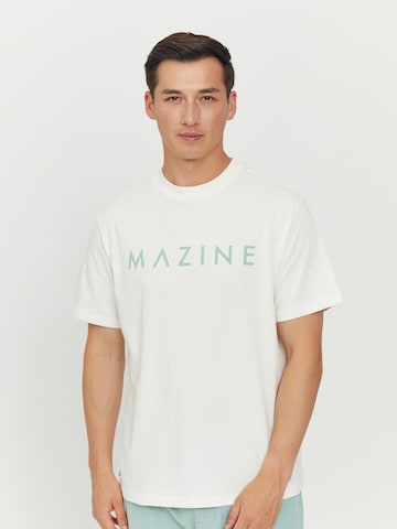 mazine Shirt ' Hurry T ' in White: front