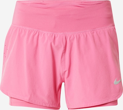 NIKE Workout Pants 'Eclipse' in Light grey / Dusky pink, Item view