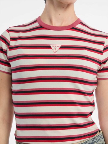 GUESS T-Shirt in Rot