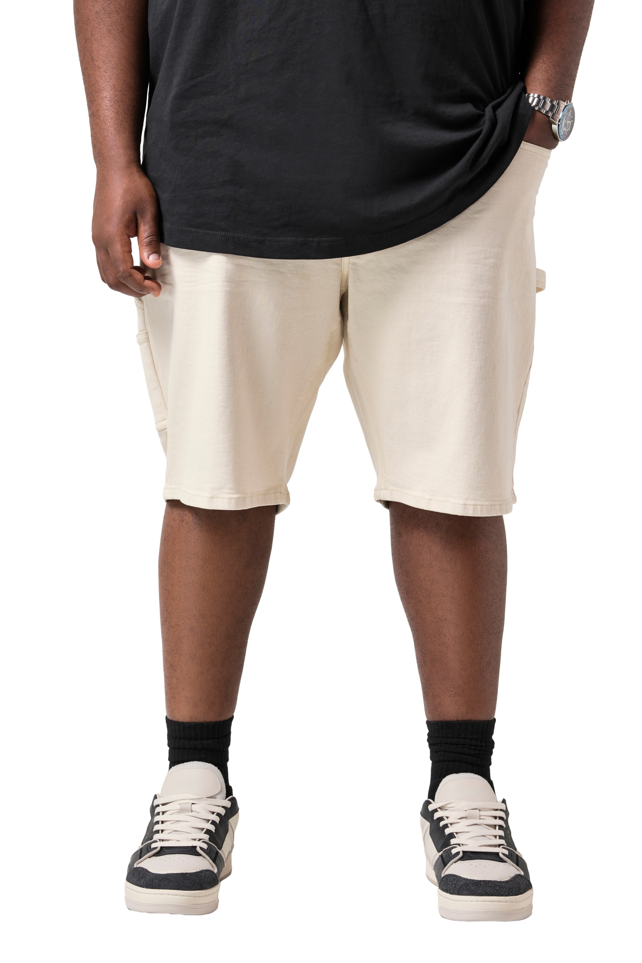 STHUGE Regular Shorts in Weiß: Vorderseite