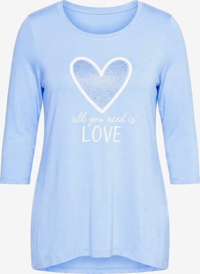 Angel of Style Shirt in cyanblau, Produktansicht