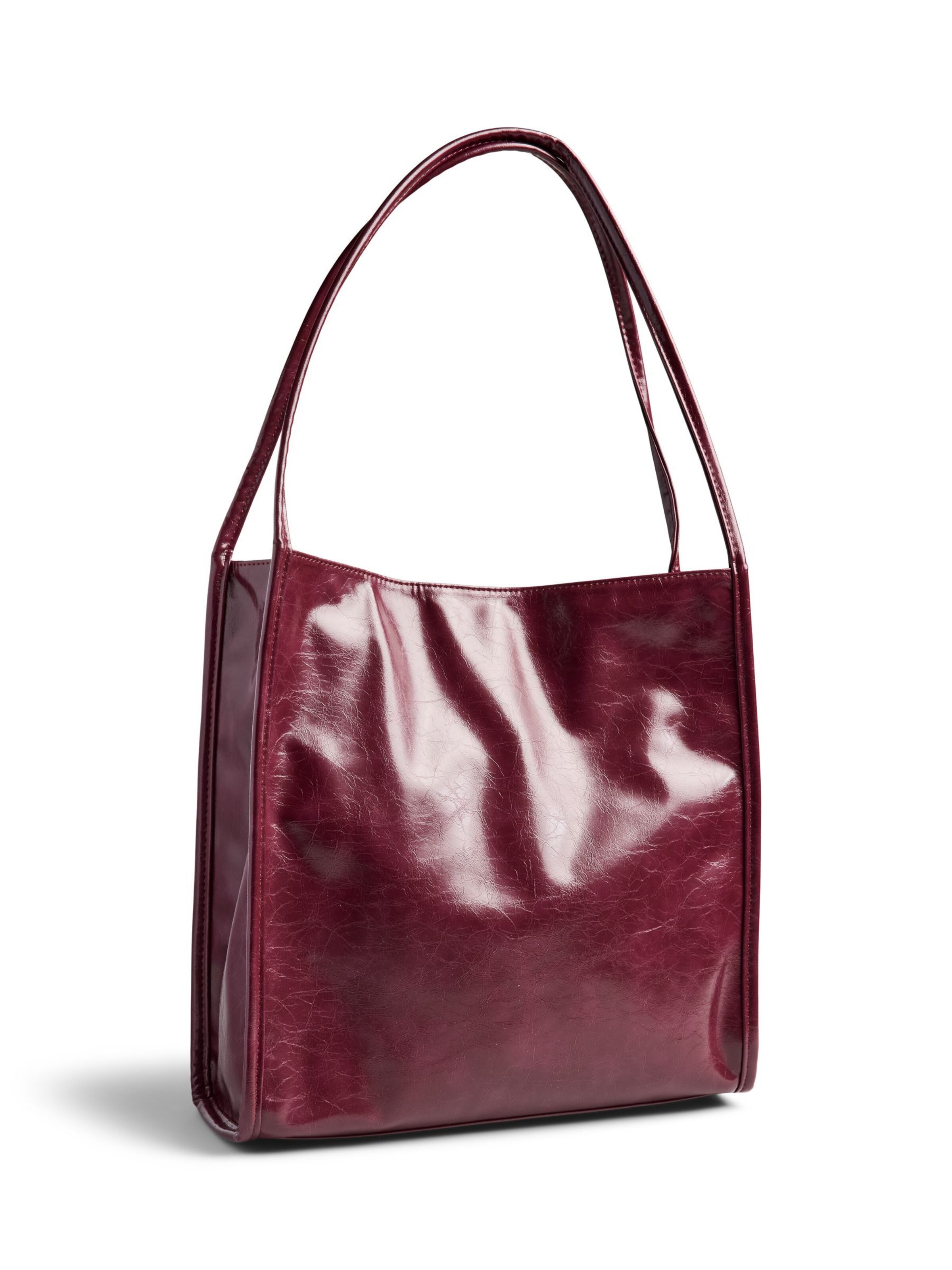 PIECES Shopper i rød