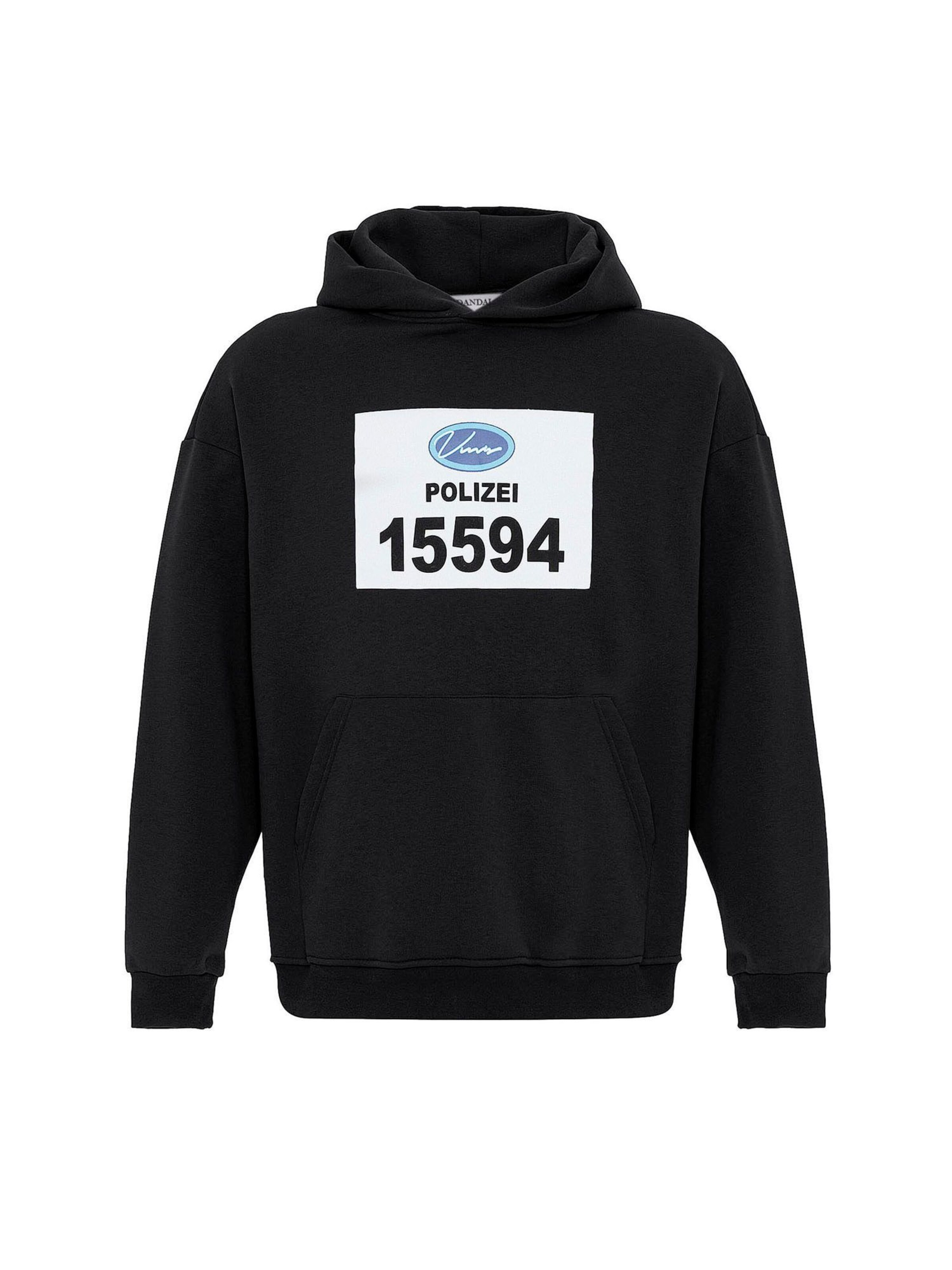 Dandalo Μπλούζα φούτερ σε μαύρο: μπροστά