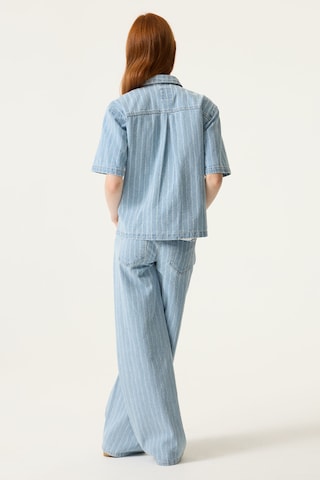 GARCIA Wide Leg Jeans in Blau