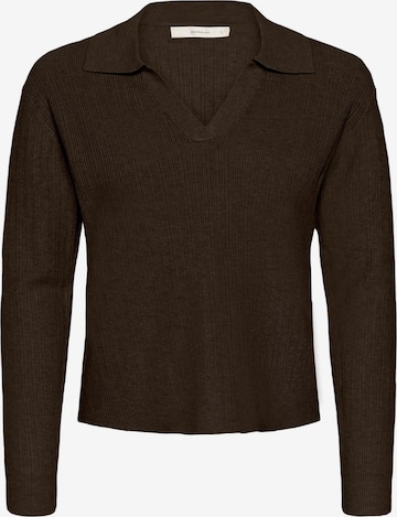 InWear Trui 'Yenah' in Bruin: voorkant