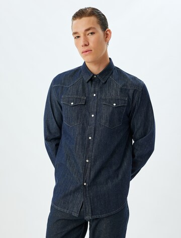 Koton Tussenjas in Blauw: voorkant