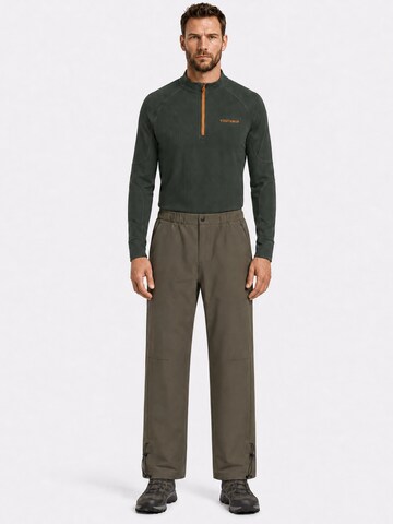 YOUTHUP - regular Pantalón de montaña 'SAUMREGULIERUNG' en verde