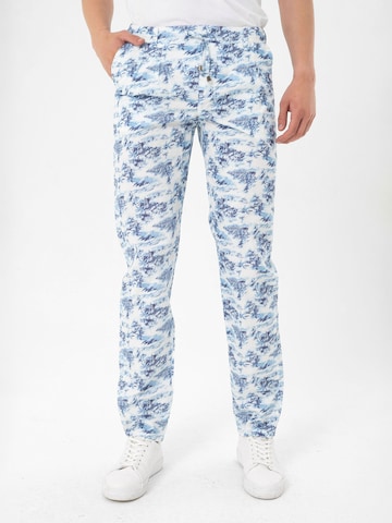 Regular Pantaloni de la By Diess Collection pe albastru: față