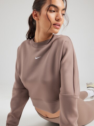 NIKE Спортивный свитшот 'PRIMA' в Коричневый