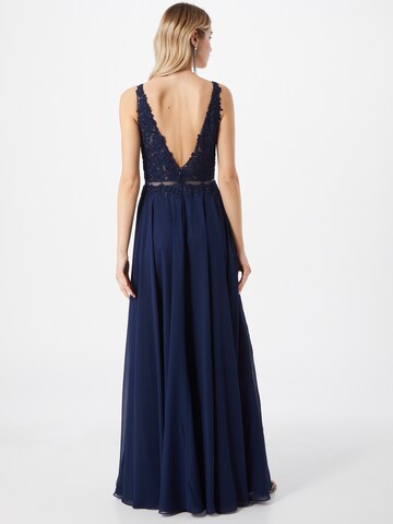 mascara Evening Dress 'TULLE' in Blue