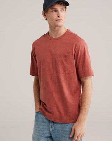 Maglietta di WE Fashion in rosso: frontale