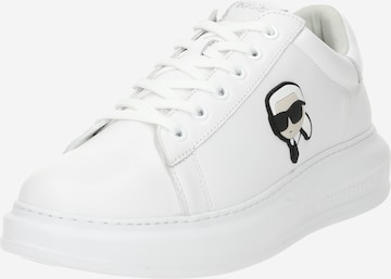 Karl Lagerfeld Sneakers laag in Wit: voorkant