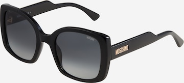 melns MOSCHINO Saulesbrilles: no priekšpuses