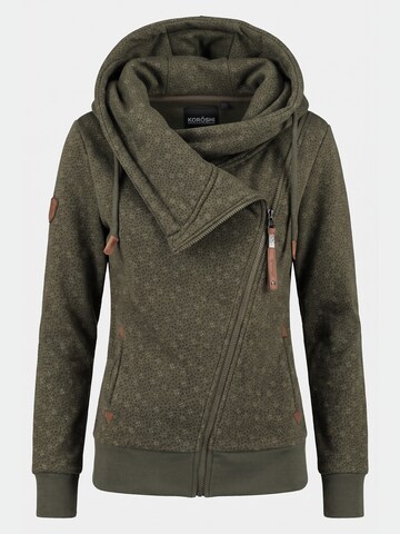 Veste de survêtement KOROSHI en vert