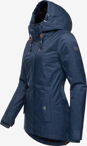 Ragwear Winter jacket 'Monade' in Blue