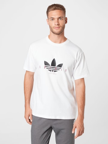 ADIDAS ORIGINALS Shirt in Weiß: predná strana