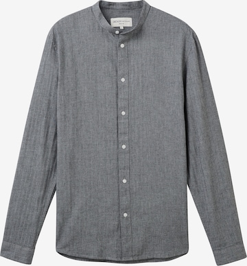 Coupe regular Chemise TOM TAILOR DENIM en bleu : devant