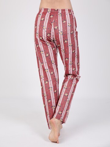 Felix Hardy Avar lõige Pidžaamapüksid 'Susan', värv punane