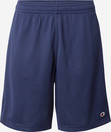 Champion Authentic Athletic Apparel Hlače | modra barva: sprednja stran