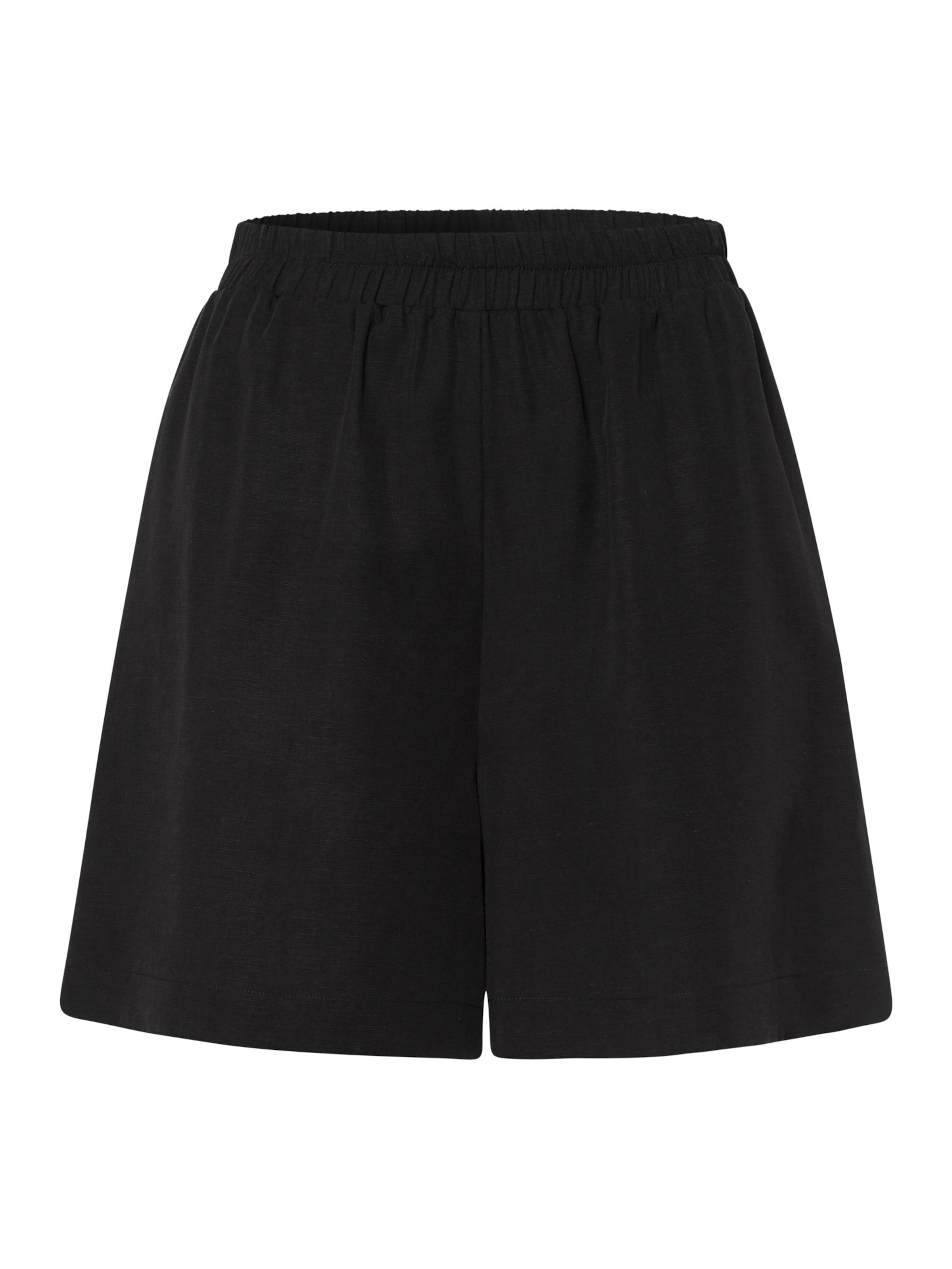 Les Lunes Regular Hose 'ELLIE' in Schwarz: Vorderseite
